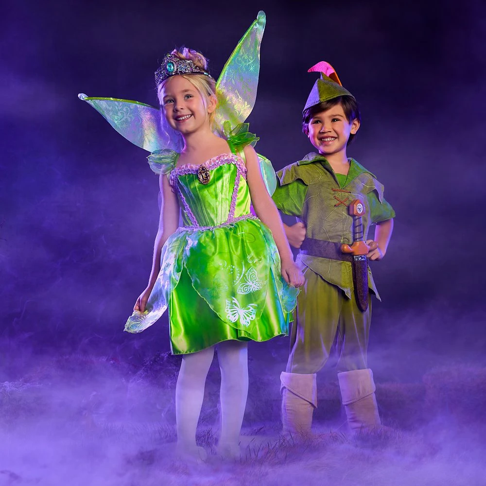 Disney Tinker Bell Costume For Kids – Peter Pan 5 Disney Tinker Bell Costume For Kids – Peter Pan - Image 5