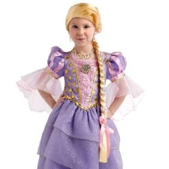 Disney Rapunzel Costume Wig With Braid – Tangled -Disney 2842059009115 1