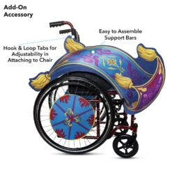 Disney Jasmine Magic Carpet Wheelchair Wrap – Aladdin -Disney 2842107019077 3