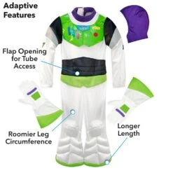Disney Buzz Lightyear Adaptive Costume For Kids – Toy Story -Disney 2890041618649 2