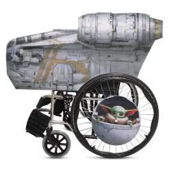 Disney Star Wars: The Mandalorian Wheelchair Cover Set 13 Disney Star Wars: The Mandalorian Wheelchair Cover Set -Disney 2890107019132 4