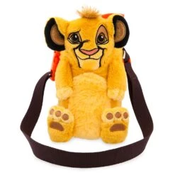 Disney 17 Disney Simba Water Bottle With Plush Crossbody Carrier – The Lion King 30th Anniversary