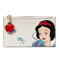 Disney 5 Disney Snow White Small Slim Bifold Wallet By Kate Spade New York