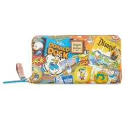 Disney 7 Disney Donald Duck Dooney & Bourke Wristlet Wallet – 90th Anniversary