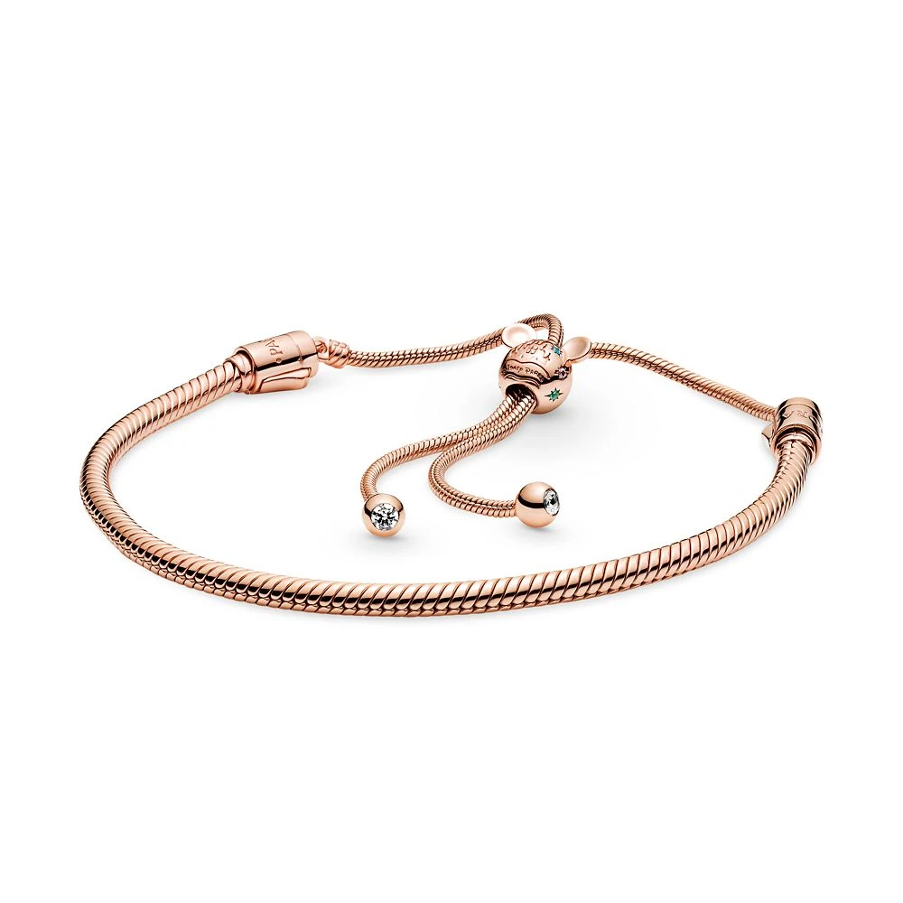Mickey Mouse Icon Fantasyland Castle Slider Bracelet By Pandora – Rose Gold – Disney Parks 1 Mickey Mouse Icon Fantasyland Castle Slider Bracelet By Pandora – Rose Gold – Disney Parks