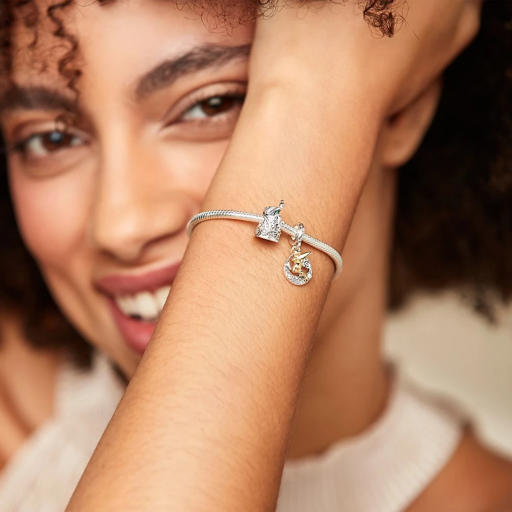 Disney Tinker Bell Celestial Thimble Charm By Pandora – Peter Pan 2 Disney Tinker Bell Celestial Thimble Charm By Pandora – Peter Pan - Image 2