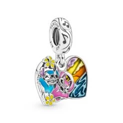 Stitch And Angel Ohana Double Dangle Charm By Pandora – Lilo & Stitch – Disney Parks