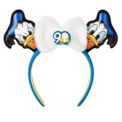 Disney Donald Duck 90th Anniversary Ear Headband For Adults