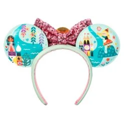 Disney It's A Small World Ear Headband With Sequined Bow For Adults 6 Disney It's A Small World Ear Headband With Sequined Bow For Adults -Disney 4503059550122 2