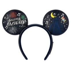 Disney The Three Caballeros Glow-in-the-Dark Loungefly Ear Headband With Removable Bow For Adults – EPCOT -Disney 4503105710117 5