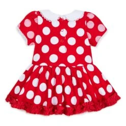 Disney Minnie Mouse Costume Bodysuit For Baby – Red -Disney 5000057344101 2
