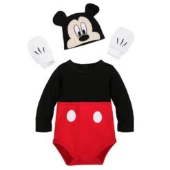 Disney Mickey Mouse Costume Bodysuit For Baby -Disney 5000057394110 1