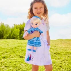 Disney Frozen Tie-Dye Dress For Girls -Disney 5002057390255 5