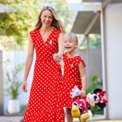 Disney Minnie Mouse Polka Dot Dress For Kids -Disney 5002107050225 5