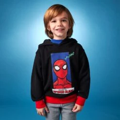 Disney Spider-Man Pullover Hoodie For Kids -Disney 5003048020277 1