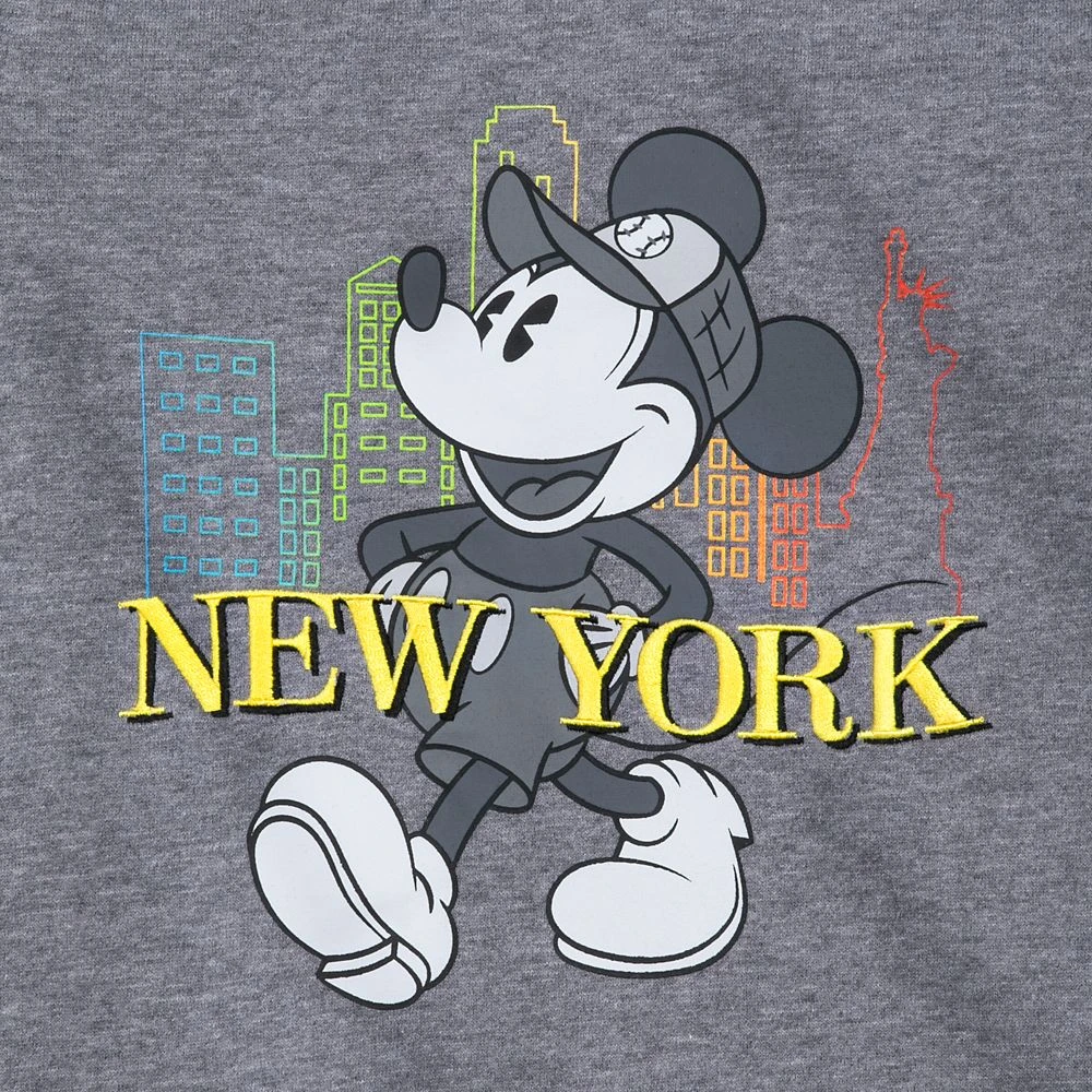 Disney Mickey Mouse ''New York'' Pullover Sweatshirt For Kids 2 Disney Mickey Mouse ''New York'' Pullover Sweatshirt For Kids - Image 2