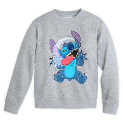 Disney Stitch Pullover Sweatshirt For Boys – Lilo & Stitch