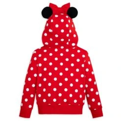 Disney Minnie Mouse Zip Hoodie For Kids 7 Disney Minnie Mouse Zip Hoodie For Kids -Disney 5003057390227 2