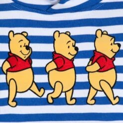 Disney Winnie The Pooh Striped Pullover Hoodie For Kids -Disney 5003059750345 3