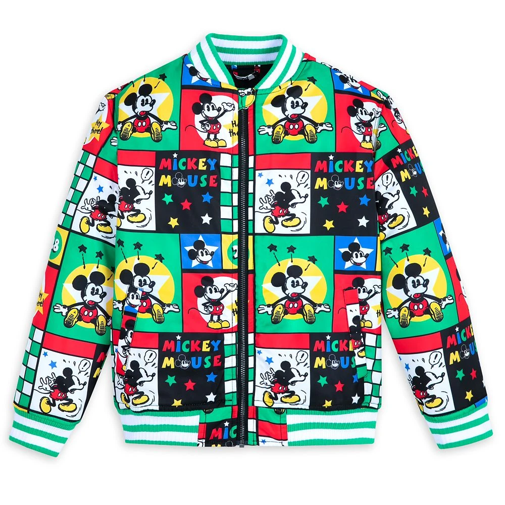 Disney Mickey Mouse Varsity Jacket For Kids 1 Disney Mickey Mouse Varsity Jacket For Kids
