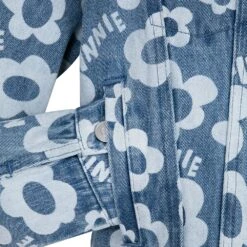 Disney Minnie Mouse Floral Denim Jacket For Girls -Disney 5004106880229 4