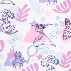 Disney Princess One-Piece Sleeper For Girls 9 Disney Princess One-Piece Sleeper For Girls -Disney 5005057390109 4