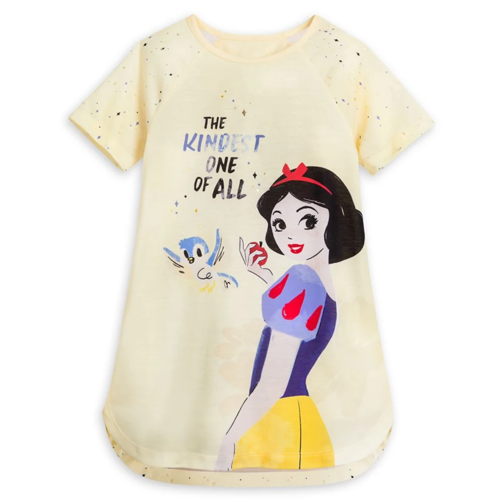 Disney Snow White Nightshirt For Girls 1 Disney Snow White Nightshirt For Girls