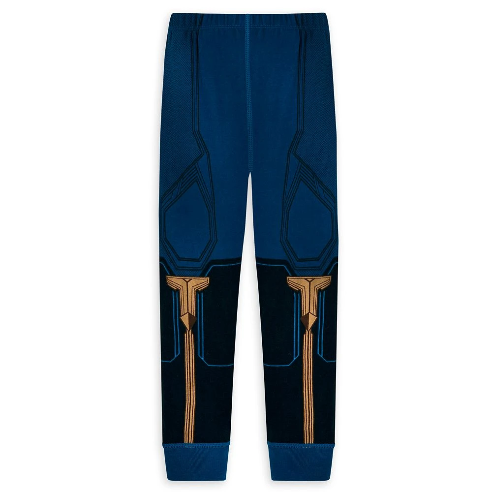 Disney Captain Marvel Costume PJ PALS For Kids 3 Disney Captain Marvel Costume PJ PALS For Kids - Image 3