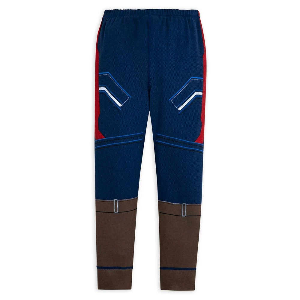 Disney Captain America Costume PJ PALS For Kids 7 Disney Captain America Costume PJ PALS For Kids - Image 7