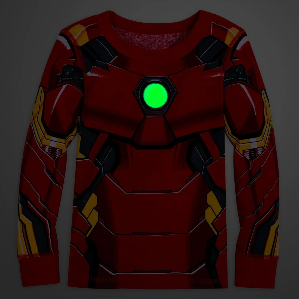 Disney Iron Man Costume PJ PALS For Kids 3 Disney Iron Man Costume PJ PALS For Kids - Image 3
