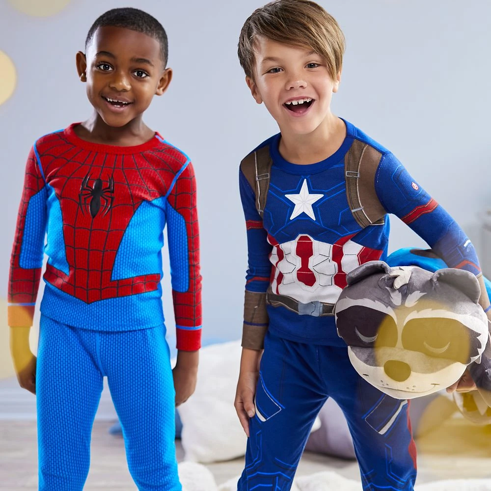 Disney Spider-Man Costume PJ PALS For Kids 2 Disney Spider-Man Costume PJ PALS For Kids - Image 2