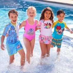 Disney Mickey Mouse Swim Trunks For Boys -Disney 5006059190177 4