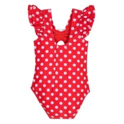 Disney Minnie Mouse Polka Dot Adaptive Swimsuit For Girls -Disney 5006059190190 2
