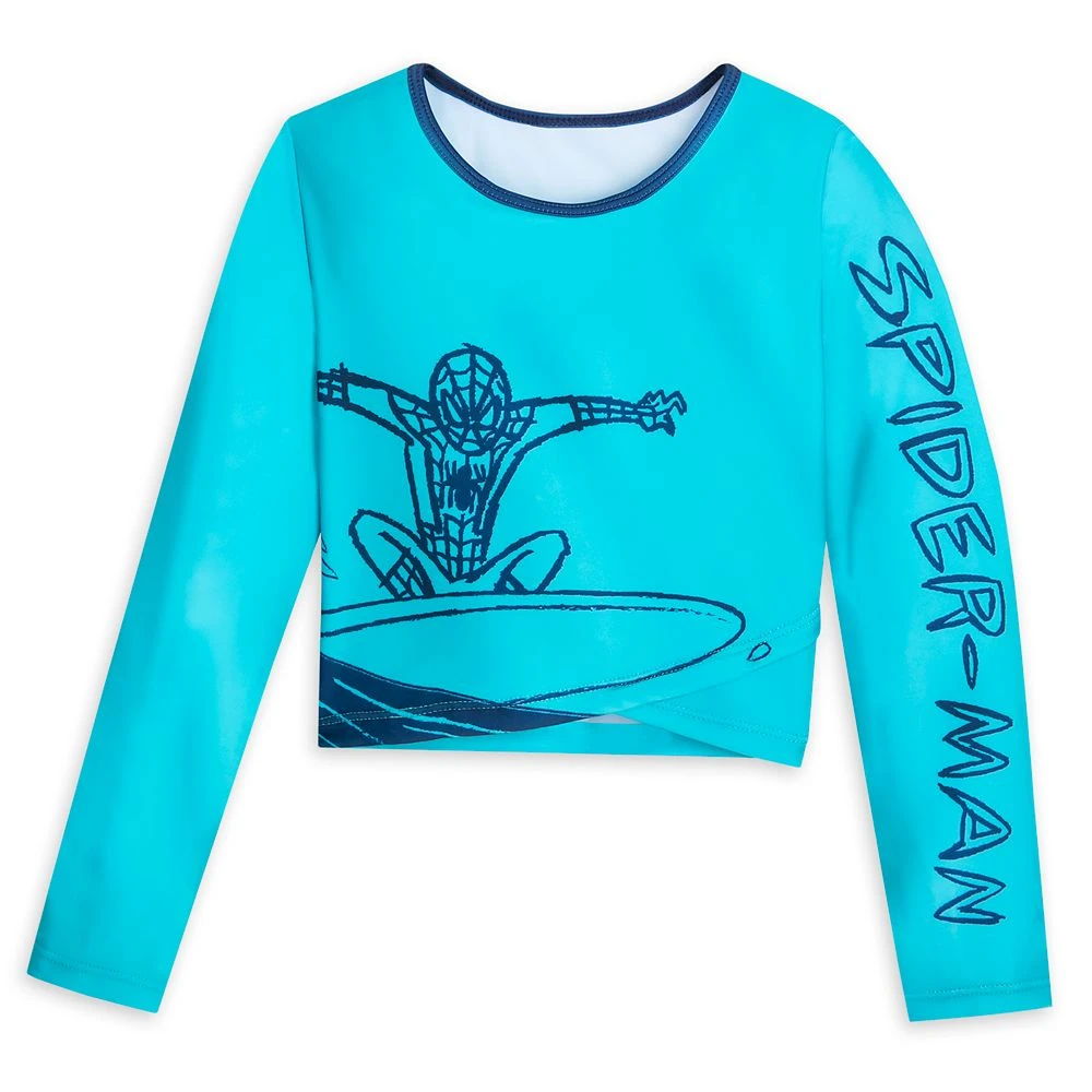 Disney Spider-Man Two-Piece Swimsuit For Girls 3 Disney Spider-Man Two-Piece Swimsuit For Girls - Image 3