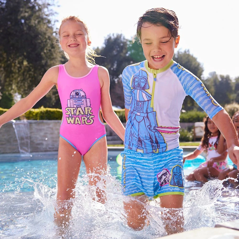 Disney R2-D2 Swimsuit For Girls – Star Wars 2 Disney R2-D2 Swimsuit For Girls – Star Wars - Image 2