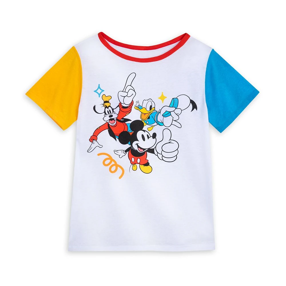Disney Mickey Mouse And Friends Color Block T-Shirt For Kids – Sensory Friendly 1 Disney Mickey Mouse And Friends Color Block T-Shirt For Kids – Sensory Friendly
