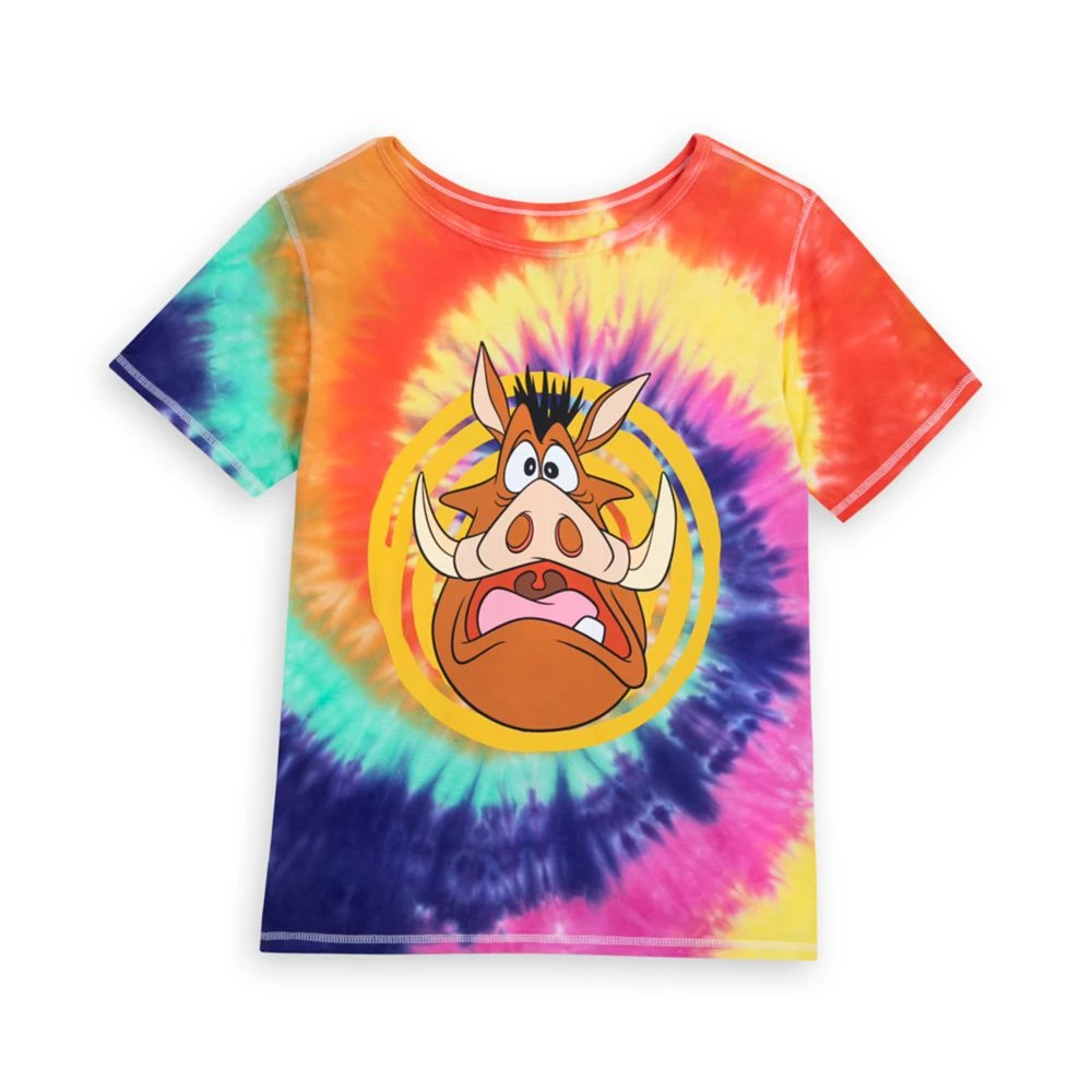 Disney Pumbaa Tie-Dye T-Shirt For Kids – The Lion King – Sensory Friendly 1 Disney Pumbaa Tie-Dye T-Shirt For Kids – The Lion King – Sensory Friendly
