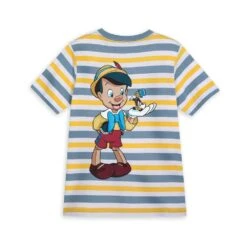 Disney Pinocchio And Jiminy Cricket Striped T-Shirt For Kids 12 Disney Pinocchio And Jiminy Cricket Striped T-Shirt For Kids -Disney 5007048020047 2