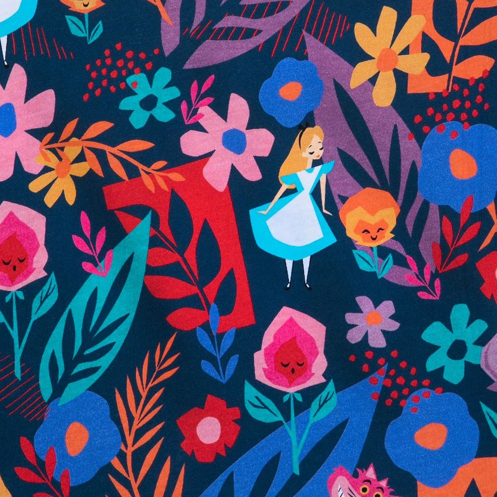 Disney Alice In Wonderland Fashion T-Shirt For Girls 4 Disney Alice In Wonderland Fashion T-Shirt For Girls - Image 4