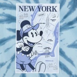 Disney Mickey Mouse New York Tie-Dye T-Shirt For Boys -Disney 5007048020302 1