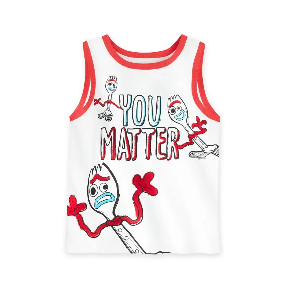 Disney Forky Fashion Tank Top For Kids – Toy Story 4 1 Disney Forky Fashion Tank Top For Kids – Toy Story 4