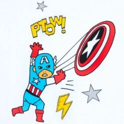 Disney Captain America And Iron Man T-Shirt For Kids -Disney 5007048020381 2