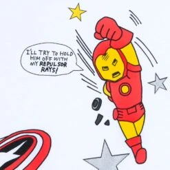 Disney Captain America And Iron Man T-Shirt For Kids -Disney 5007048020381 3