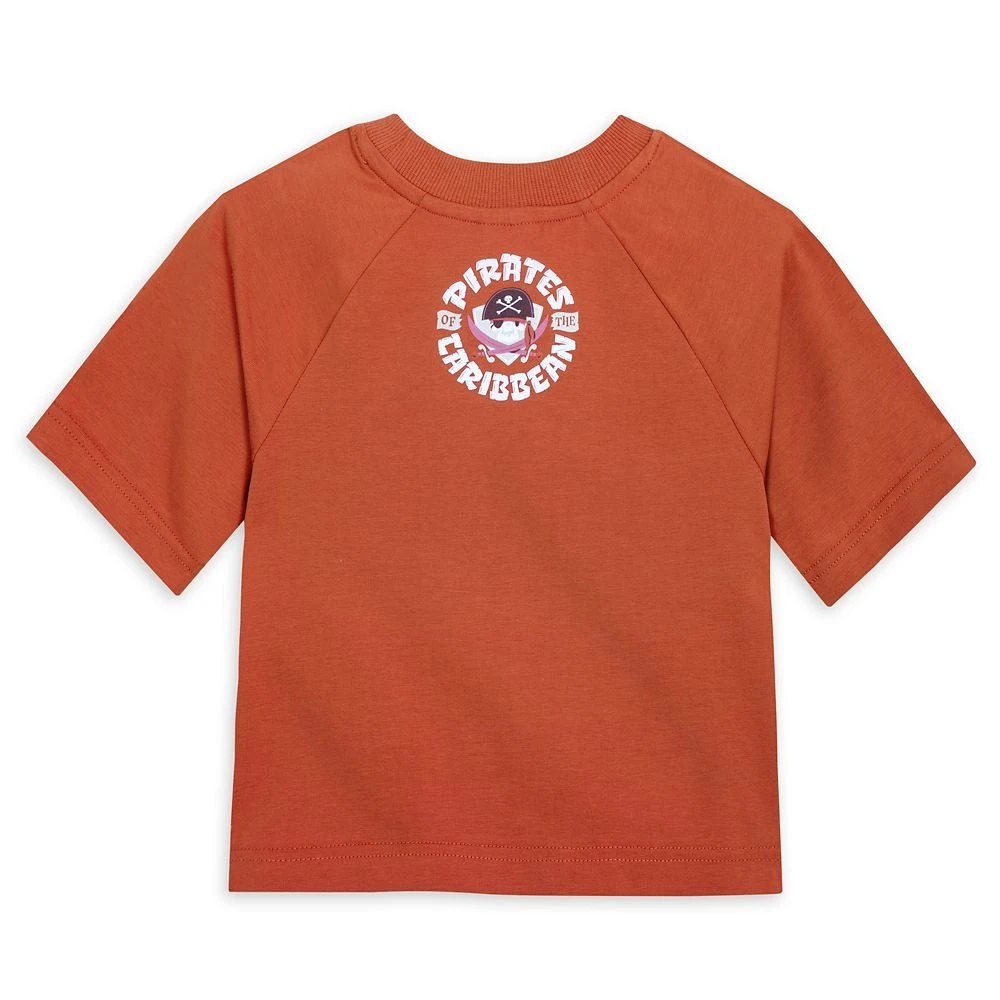 Disney Mickey And Minnie Mouse Semi-Cropped T-Shirt For Kids – Pirates Of The Caribbean 2 Disney Mickey And Minnie Mouse Semi-Cropped T-Shirt For Kids – Pirates Of The Caribbean - Image 2