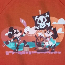 Disney Mickey And Minnie Mouse Semi-Cropped T-Shirt For Kids – Pirates Of The Caribbean 6 Disney Mickey And Minnie Mouse Semi-Cropped T-Shirt For Kids – Pirates Of The Caribbean -Disney 5007057390068 2