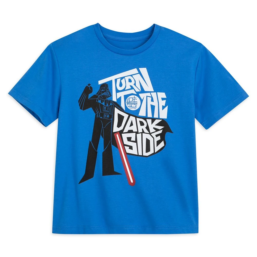 Disney Darth Vader ''Turn To The Dark Side'' T-Shirt For Kids 1 Disney Darth Vader ''Turn To The Dark Side'' T-Shirt For Kids