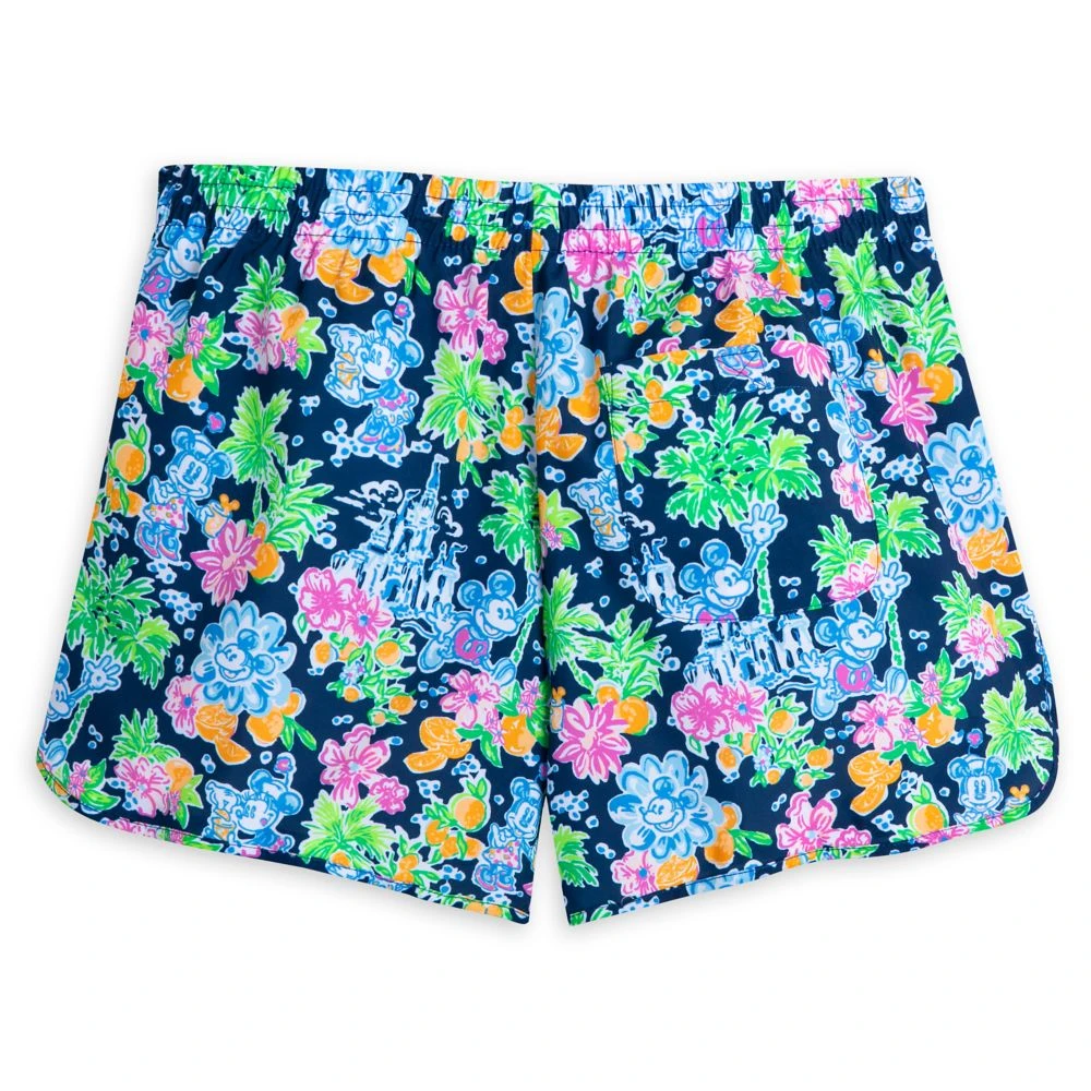 Mickey And Minnie Mouse Ocean Trail Shorts For Women By Lilly Pulitzer – Disney Parks 2 Mickey And Minnie Mouse Ocean Trail Shorts For Women By Lilly Pulitzer – Disney Parks - Image 2