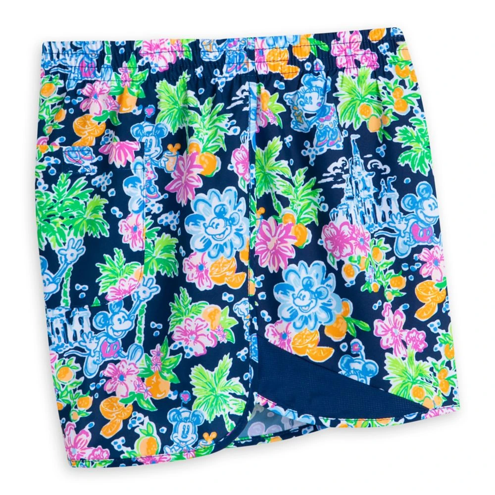 Mickey And Minnie Mouse Ocean Trail Shorts For Women By Lilly Pulitzer – Disney Parks 3 Mickey And Minnie Mouse Ocean Trail Shorts For Women By Lilly Pulitzer – Disney Parks - Image 3