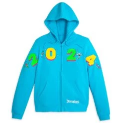 Disneyland 2024 Zip Hoodie For Women