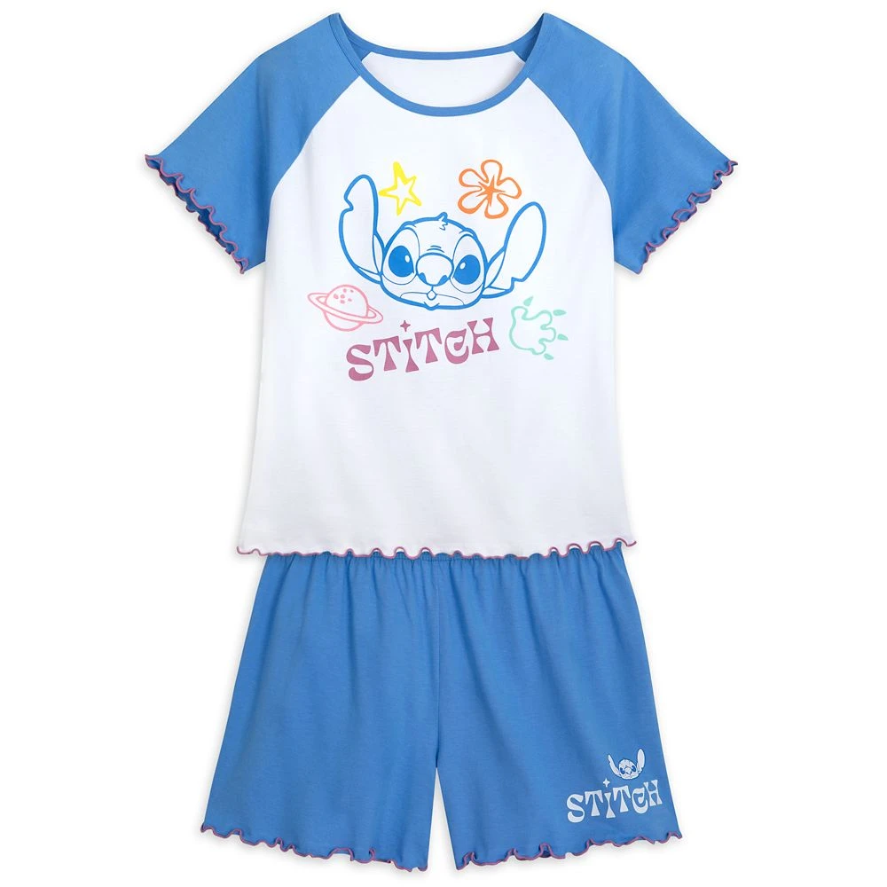 Disney Stitch Short Sleep Set For Women 1 Disney Stitch Short Sleep Set For Women